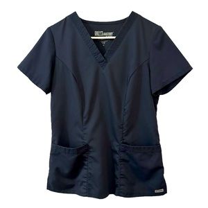 Greys Anatomy Scrub Top Size Small. Women. Grey. Medical top. Nurse/MA/CNA